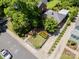 Aerial view of property showcasing backyard and neighborhood street at 2125 Chatham Ave, Charlotte, NC 28205