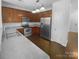 Functional kitchen with stainless steel appliances and ample counter space, perfect for meal preparation at 2140 Majestic Poplar Dr, Waxhaw, NC 28173