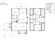 Detailed floor plan showcasing the layout of this spacious home, including room dimensions and total area at 2311 Club Rd, Charlotte, NC 28205