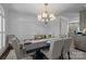 Formal dining room with elegant table setting and classic decor, perfect for entertaining at 2556 Howerton Ct, Charlotte, NC 28270