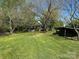 Home and detached garage in the backyard at 3063 Liledoun Rd, Taylorsville, NC 28681