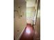 Bright bathroom with a stand-up shower, pedestal sink, and natural light from the window at 3063 Liledoun Rd, Taylorsville, NC 28681