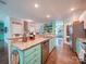 Modern kitchen with granite countertops, stainless steel appliances, and ample cabinet space at 4008 Houndscroft Rd, Indian Trail, NC 28079