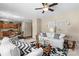 Open-concept living area features neutral walls, decorative wall art, and access to the eat-in kitchen at 6041 Laurent Ave, Fort Mill, SC 29715