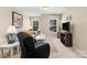 Comfortable living room with natural lighting, modern furniture and contemporary decor at 6041 Laurent Ave, Fort Mill, SC 29715