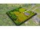 Expansive property with a fenced backyard, mature trees, and lush greenery, providing a private and serene setting at 6713 Edwards Farm Ln, Monroe, NC 28110