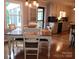 Bright dining room with a wood table, and natural light at 854 Silver Fox Dr, Concord, NC 28025