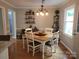 Elegant dining room with stylish lighting and hardwood floors at 854 Silver Fox Dr, Concord, NC 28025