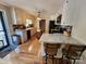 Bright kitchen with granite countertops, stainless steel appliances, and a breakfast bar at 854 Silver Fox Dr, Concord, NC 28025