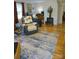 Comfortable living area featuring hardwood floors and a cozy decor at 854 Silver Fox Dr, Concord, NC 28025