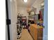Practical storage room featuring shelving and cabinet, offering ample space for organized storage at 854 Silver Fox Dr, Concord, NC 28025