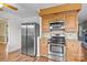 Updated kitchen features stainless steel appliances, granite countertops, and ample cabinet space at 101 Wynnchester Rd, Gastonia, NC 28056