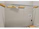 Laundry room with overhead wire shelving and utility hook at 101 Wynnchester Rd, Gastonia, NC 28056