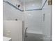 Modern shower with tiled walls, glass door, and sleek fixtures at 101 Wynnchester Rd, Gastonia, NC 28056