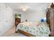 Bedroom featuring a bed and dresser with a TV on top at 1011 Master Gunner Ct, Indian Trail, NC 28079