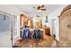 Spacious kitchen with wooden cabinetry, and a functional layout at 121 York St, Chester, SC 29706