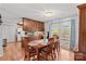 Inviting dining room with hardwood floors and patio access at 1260 Summer Ln, Salisbury, NC 28146