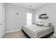 Cozy bedroom with neutral tones and a comfortable bed setup at 18020 Owl Ct, Indian Land, SC 29707