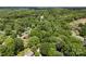 Lush wooded neighborhood featuring mature trees and well-maintained homes in a desirable community at 200 Kimrod Ln, Charlotte, NC 28270