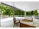 Relaxing outdoor patio featuring plenty of space for seating and enjoying the natural surroundings at 200 Kimrod Ln, Charlotte, NC 28270