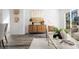 Contemporary living room showcasing stylish decor, wood flooring and modern accents at 2123 Gemway Dr, Charlotte, NC 28216