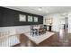 Elegant dining room featuring a modern dining set and plenty of natural light at 2214 Laurens Dr, Concord, NC 28027
