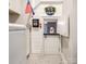 Unique laundry room with custom door for playhouse at 3619 Whitney Way, Terrell, NC 28682