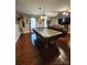 Game room features a billiards table, hardwood floors, and unique decor at 400 Antlers Ct, Gastonia, NC 28052