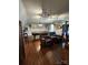 Game room features a billiards table, hardwood floors, and unique decor at 400 Antlers Ct, Gastonia, NC 28052