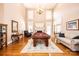 Living room with high ceilings, a pool table, and abundant natural light at 5933 Flintlock Ct, Hickory, NC 28601