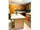 Well-equipped kitchen with stainless steel appliances, center island, and ample cabinet space at 645 E Border E Rd, Rock Hill, SC 29730