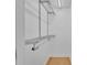 Bright closet featuring adjustable shelving and a clothing rod for optimal storage at 7328 Starvalley Dr, Charlotte, NC 28210