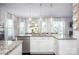Bright eat-in kitchen featuring granite countertops, stainless steel appliances, and pendant lighting at 990 Nw Capwalk Nw Rd # 138, Concord, NC 28027