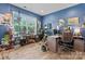 Bright home office with large window, wooden floors, and ample space for plants and a workstation at 125 N Wendover Trce, Mooresville, NC 28117