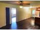 Bright and airy living area showcasing hardwood floors and seamless transitions between rooms at 1824 Ebinport Rd, Rock Hill, SC 29732
