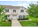 Charming two-story townhome with well-manicured lawn, attached garage, and inviting curb appeal at 3030 Priory Ridge Dr, Fort Mill, SC 29707