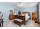 Spacious bedroom features a vaulted ceiling, walk-in closet, and natural light at 3030 Priory Ridge Dr, Fort Mill, SC 29707