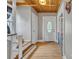 Charming hallway with wood accents and bright, inviting entrance at 3101 Hickory Hwy, Statesville, NC 28677