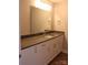 Bathroom with a vanity, complete with a large mirror and granite countertops at 4304 Fletcher Funderburk Rd, Lancaster, SC 29720