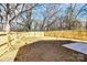 Spacious backyard featuring privacy fence and grass, creating a relaxing space at 624 W Kerr St, Salisbury, NC 28144