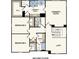 Second floor plan with owner's suite, two additional bedrooms with walk-in closets, and a loft area at 7073 Stella Pl, Stanley, NC 28164