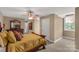 Well-lit bedroom with a cozy bed, ceiling fan, and natural light at 728 Palmers Pl, Rock Hill, SC 29730