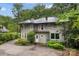 Rear view of home, showcasing architectural details and private backyard at 920 Queens Rd, Charlotte, NC 28207
