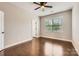Bedroom with hardwood floors and natural light at 117 Fellspoint Rd, Mooresville, NC 28115