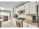 Well-equipped kitchen with stainless steel appliances and granite countertops at 15306 Gower Ct, Charlotte, NC 28278