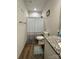 Bathroom featuring tile flooring, a toilet, and a shower with a patterned curtain at 205 E Maine Ave, Bessemer City, NC 28016
