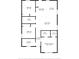 Detailed floor plan showcasing the layout and dimensions of the property's rooms at 205 E Maine Ave, Bessemer City, NC 28016