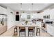 Bright, modern kitchen with granite counters, stainless steel appliances and island seating at 205 E Maine Ave, Bessemer City, NC 28016