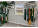 Spacious walk-in closet with ample shelving and hanging space, providing efficient storage solutions for an organized wardrobe at 2336 Beth Haven Church Rd, Denver, NC 28037