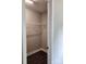 Walk-in closet with hanging racks for optimal storage at 2514 Oak Valley Ln # 4 & 5, Maiden, NC 28650